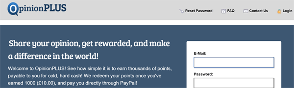 opinionplus uk website