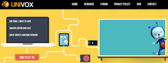 univox uk website